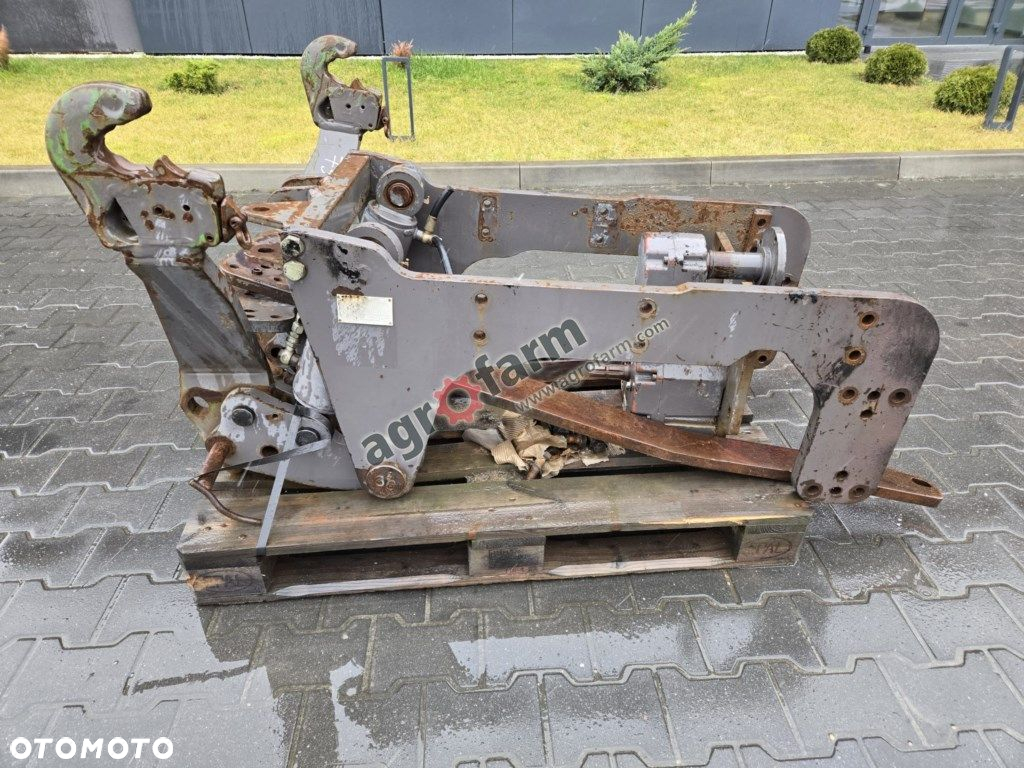 TUZ, przedni podnośnik, WOM, Renault Ares 735 - 4