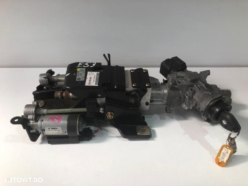 Coloana directie cu motoras, contact pornire si cheie 1094265 BMW X5 - 1