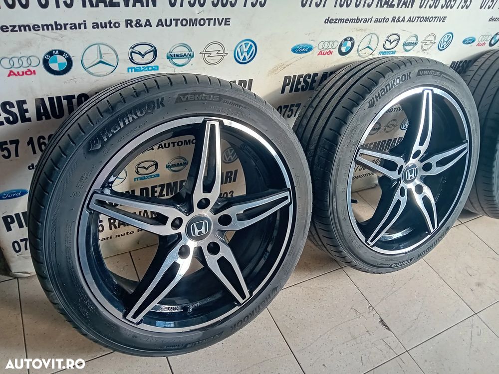 Jante Honda Renault Dacia Duster Kia Mazda R17 225/45R17 4X114.3 Anvelope Vara Hankook Foarte Bune - 3
