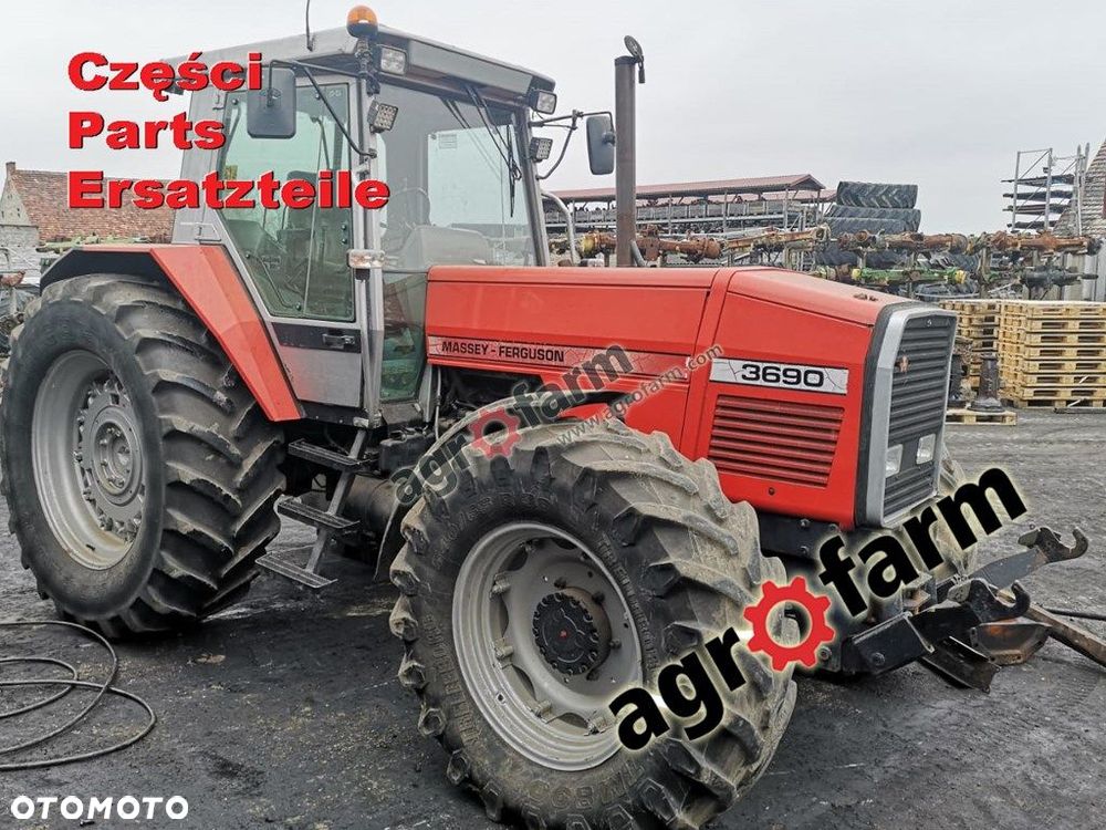 Massey Ferguson 3690 części, skrzynia biegów, oś - 1