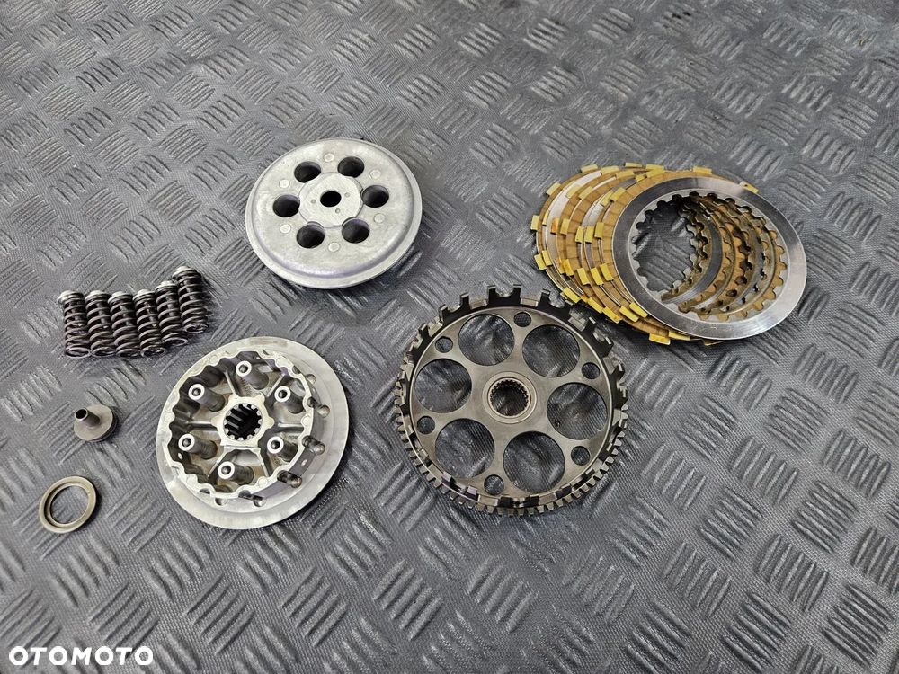 KTM SX EXC SXF RFS 450 400 525 SPRZĘGŁO KOSZ TARCZE DOCISK KOMPLET - 1