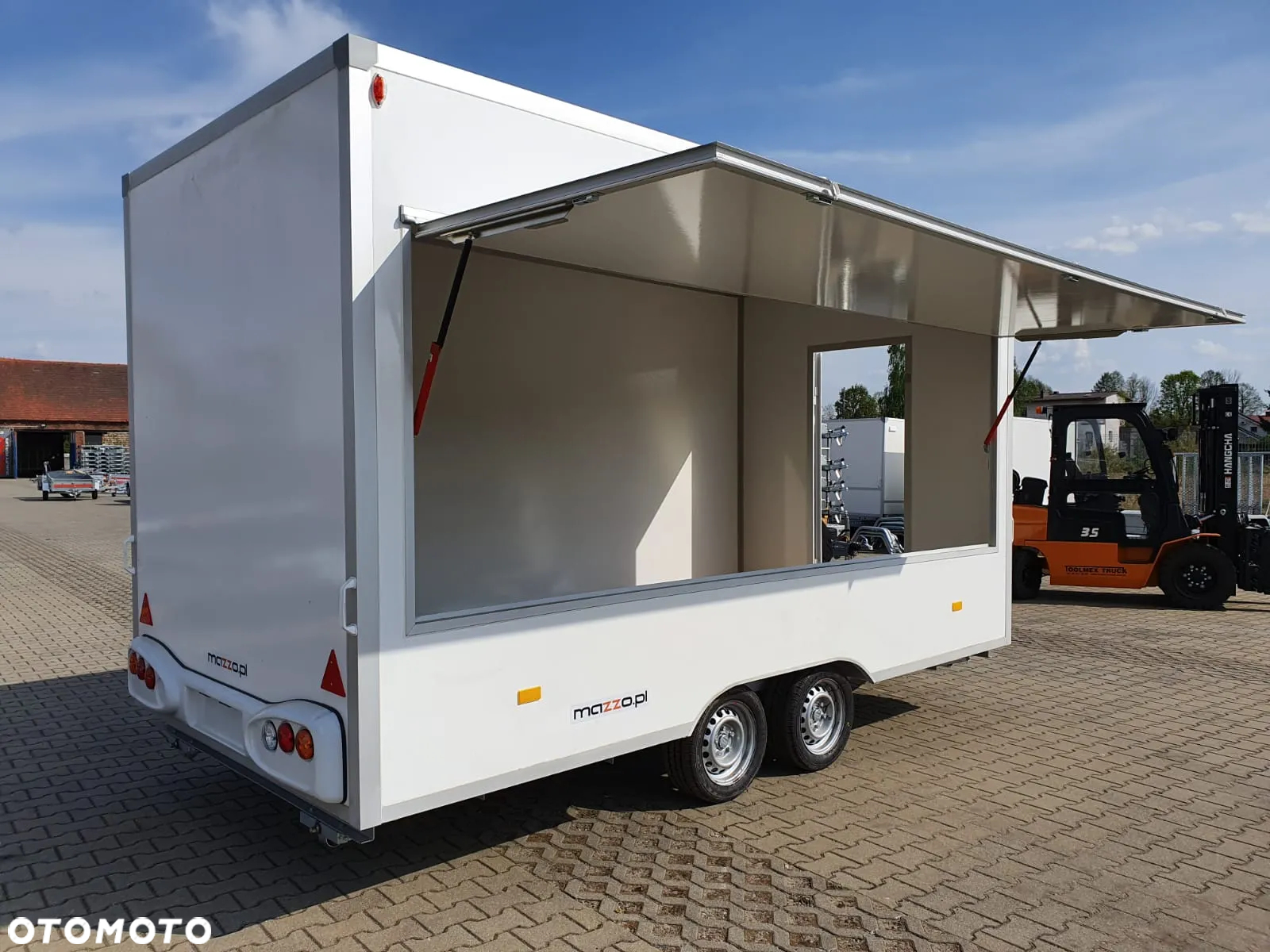 Niewiadów H20421HT DOSTAWA Przyczepa gastronomiczna handlowa 420x203x230cm DMC 2000kg - 17