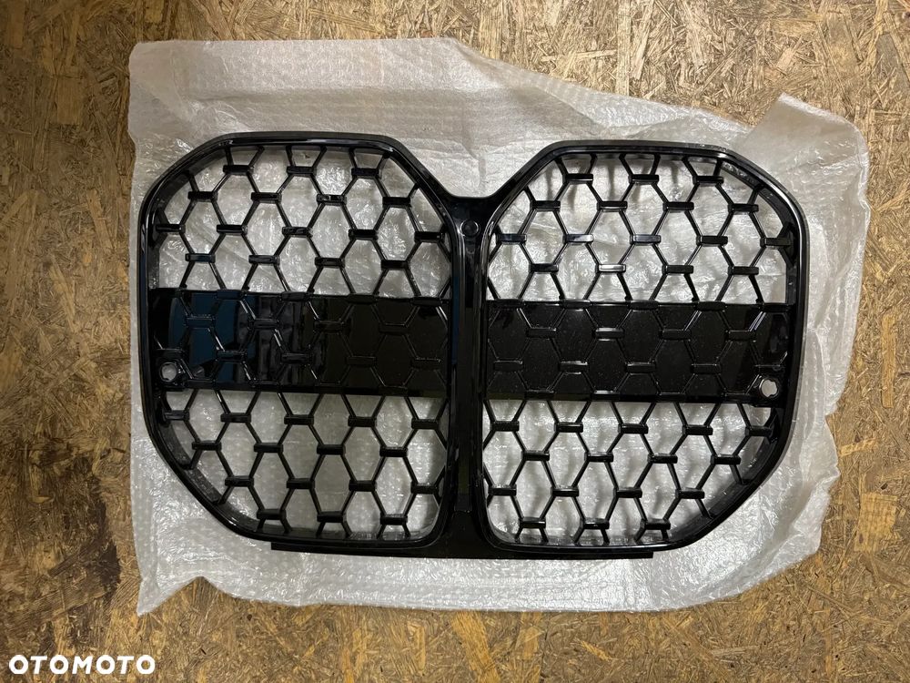 Grill BMW 4 G26 podwójne żeberka Gloss Black