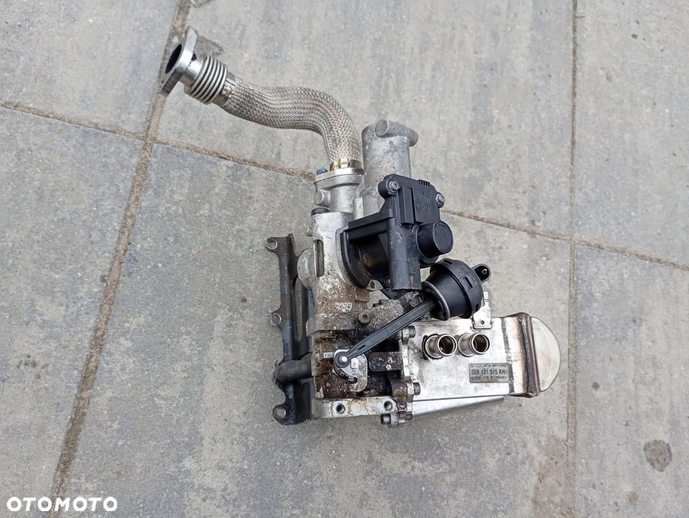 Chłodnica Rekuperacji Spalin VAG Audi A4 A5 Q7 059131515AH Oryginalny - 5