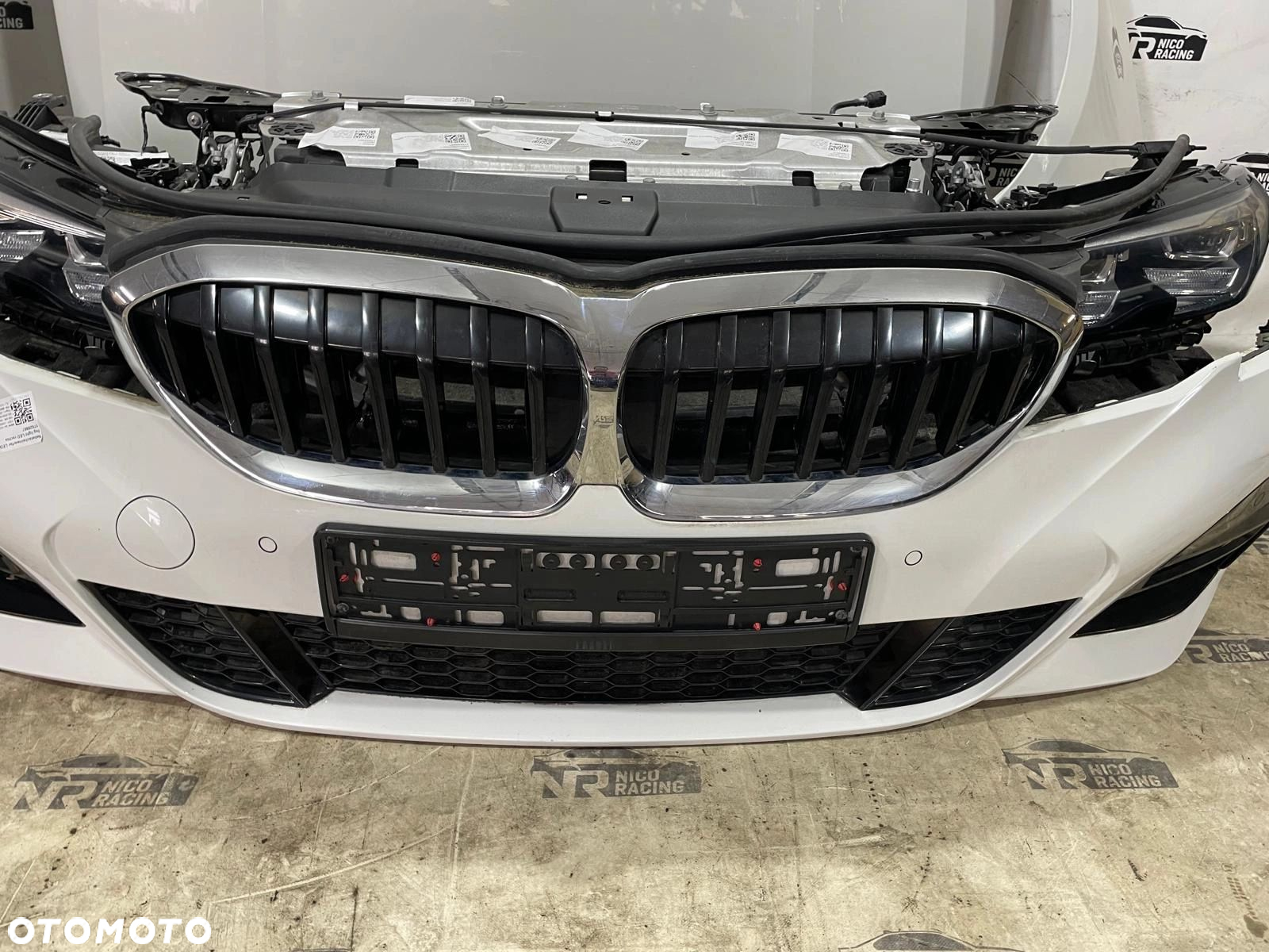 PRZÓD KOMPLETNY MASKA ZDERZAK LAMPY PAS CHŁODNICE BMW G20 G21 A300 M-PAKIET - 4