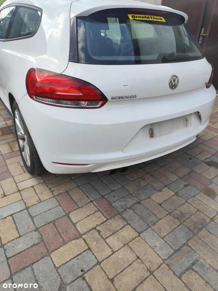 VW Scirocco 13r. 1.4 TSI kompletny tył klapa zderzak belka nadkola lampy