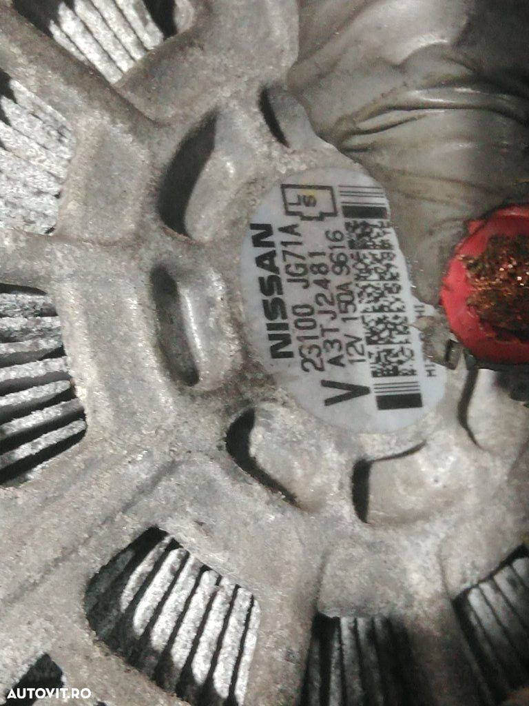 Alternator Renault Koleos 2.0 D 2008 - 2015 150CP 1995CC M9R832 (1275) Diesel 23100jg71a - 3