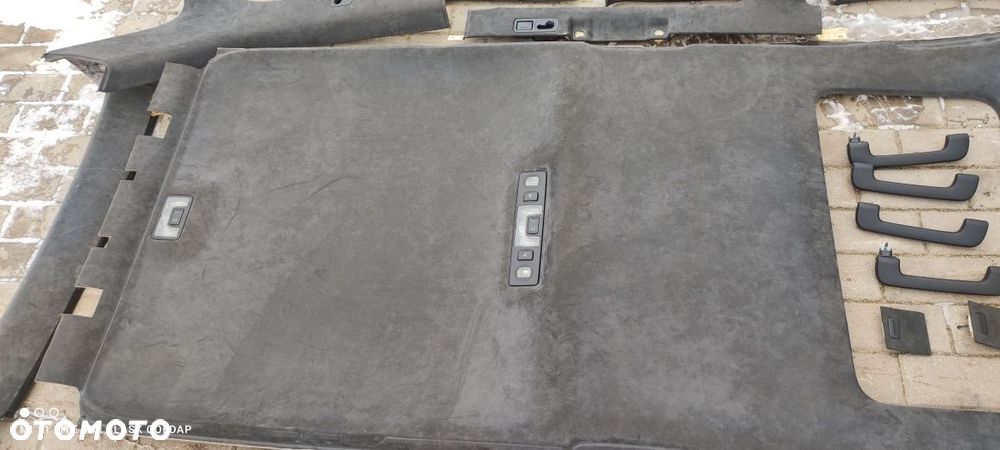 Alkantara Czarna Podsufitka Pod Szyberdach Komplet Audi A6 C5 S6 Lift - 4