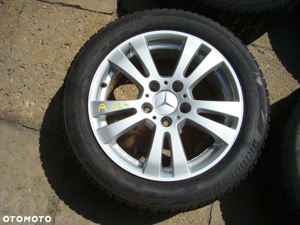 a124 5x112 Mercedes 190 W201 W124 w204 W169 W176 W245 W246 CLA C117 7jx16 205/55 zima - 3