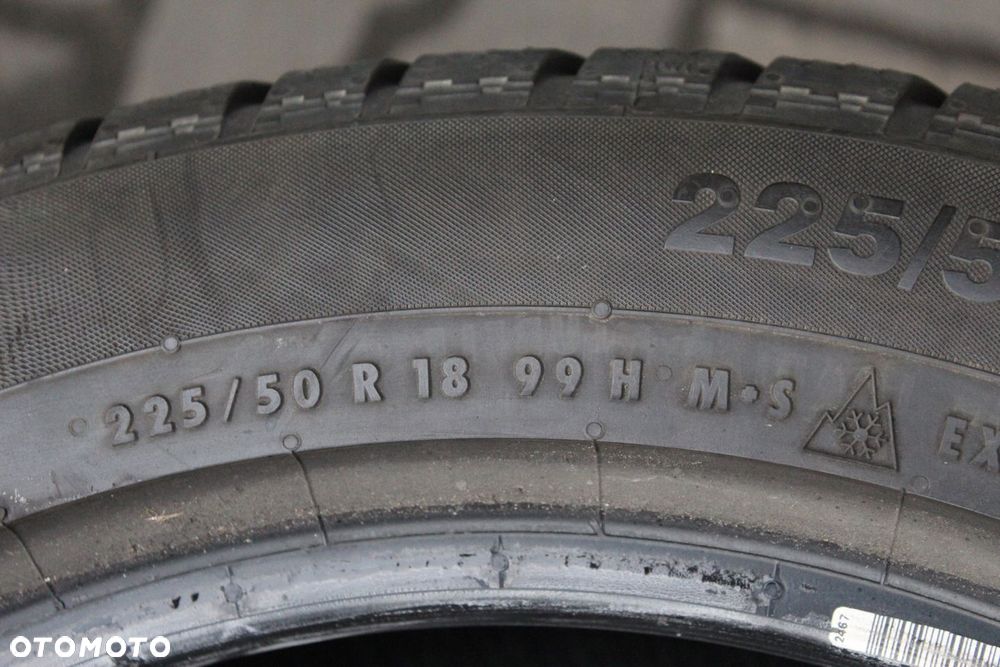 4x 225/50R18 CONTINENTAL WINTER CONTACT TS830P AO 99H XL 15r - 8