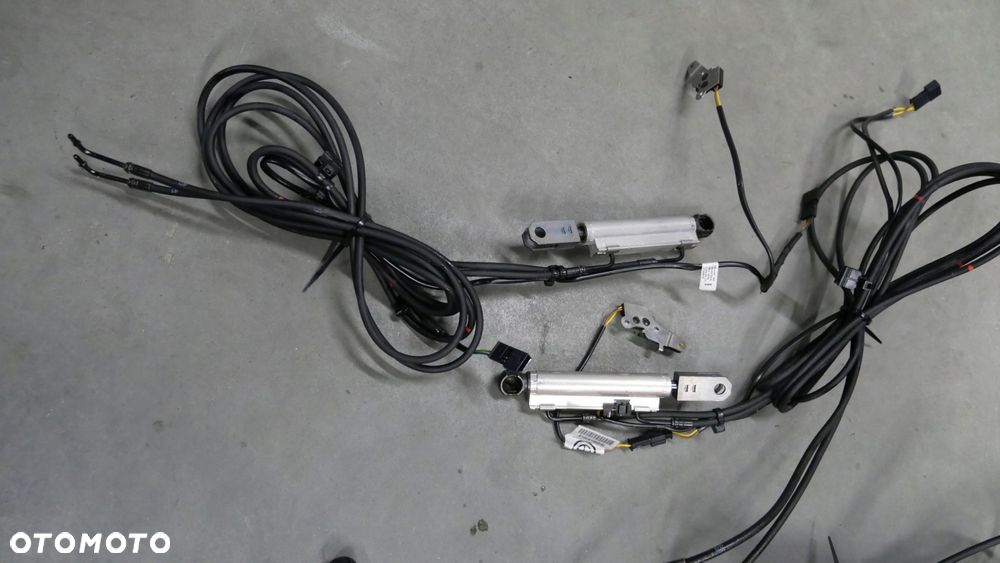 bmw f33 cabrio zestaw siłowniki mechanizm hydraulika dachu przewody wiązka - 10