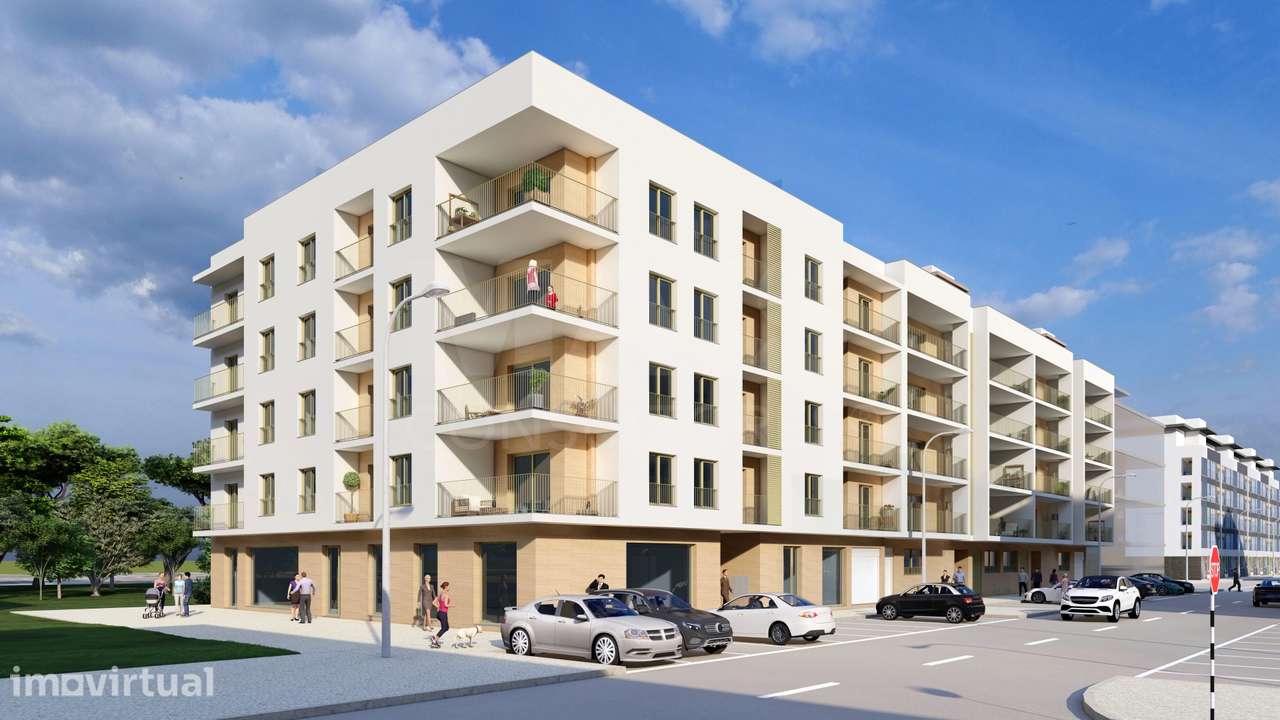 Apartamento T3  com varanda e  2 lugares de parqueamento no Montijo. - Grande imagem: 5/17