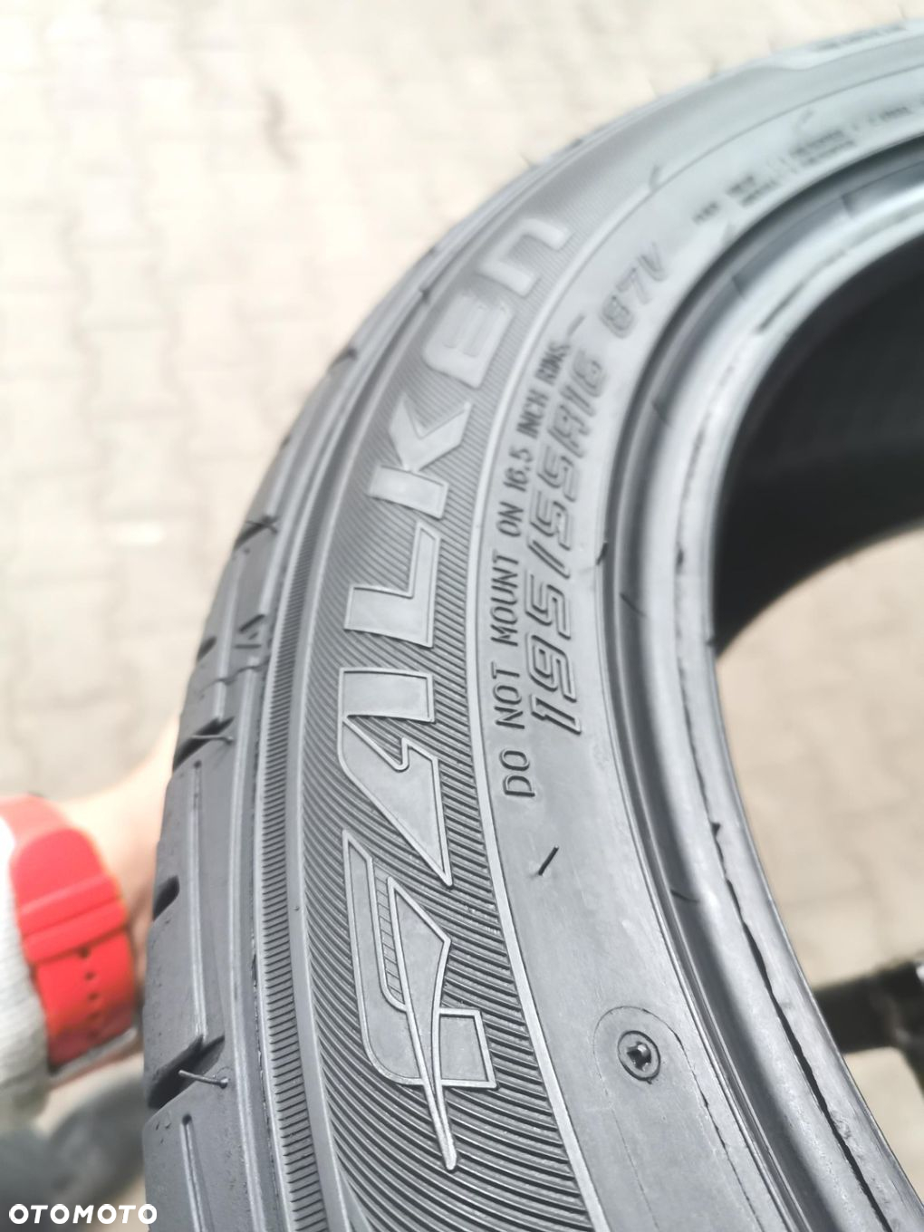 195/55R16 falken 2020 opony letnie 6,8mm 6369 - 3
