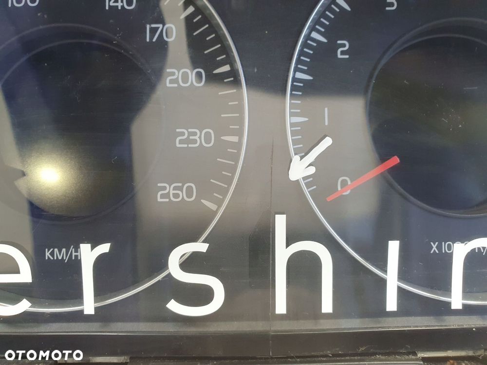 Volvo S80 II V70 III XC70 II 2.5 T turbo LICZNIK ZEGARY Europa 30786622AB - 16