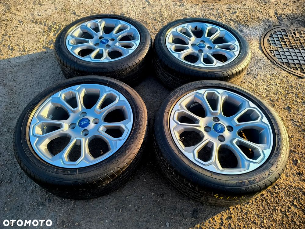 4x108 Felgi Aluminiowe Alufelgi 17 Koła Letnie Lato FORD BMAX ECOSPORT FIESTA FOCUS FUSION MONDEO COUGAR 205/50 Legnica ALU-RAD 5mm - 2