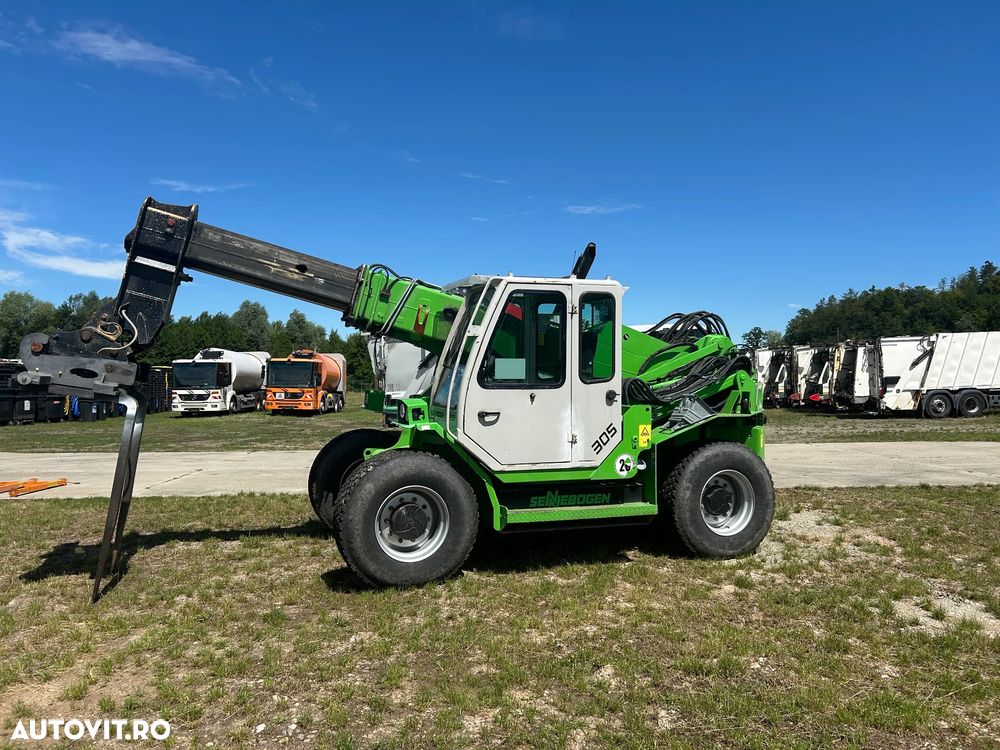 Sennebogen 305, 4x4x4, Incarcator telescopic - 1