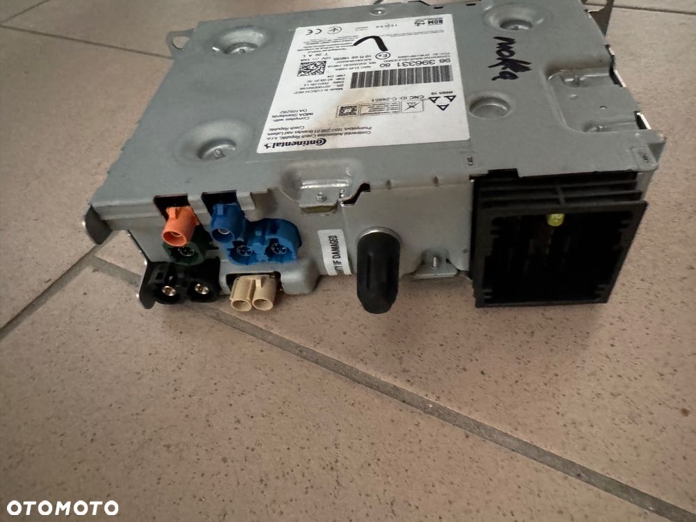NAWIGACJA NAC  OPEL MOKKA CITROEN PEUGEOT 9839633180 kodowanie - 3