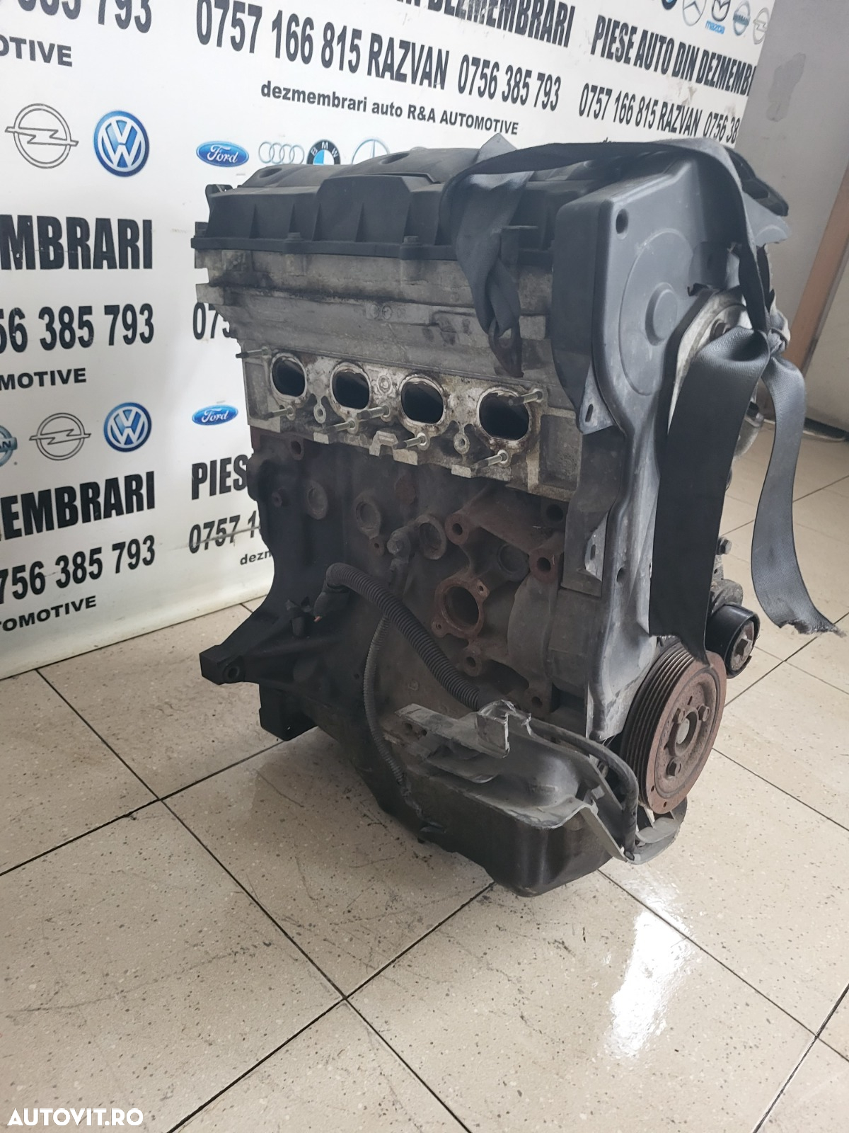 Motor Peugeot 307 407 1007 Citroen 1.6 Benzina 16V Cod Motor NFU Testat Vandut De Firma Cu Garantie - 3