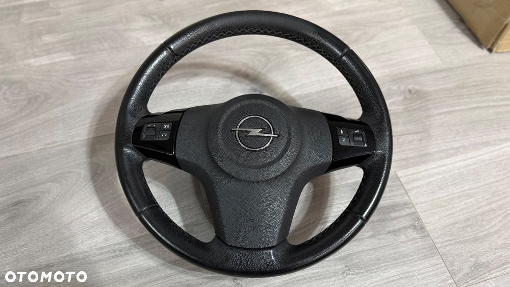 Kierownica Opel Corsa D 06-14 Multifunkcja skóra Black Piano Lift Opc - 11