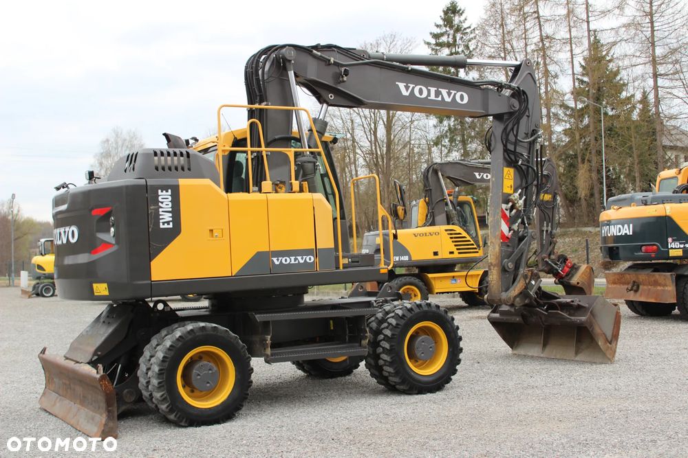 Volvo EW160E Sprowadzona Szybkozłącze S60 - 8