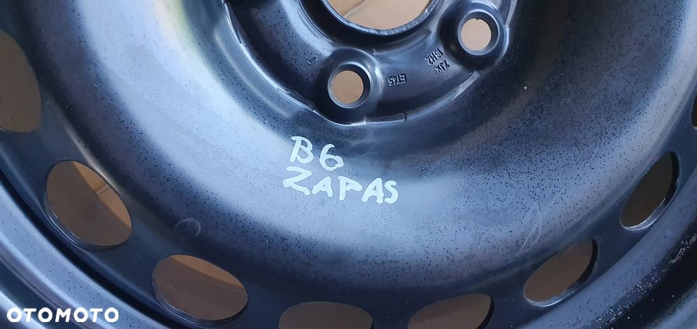 Felga stalowa zapas VW 5x112 215/55 R16 ET45 7J VW Passat B6 3C0601027A 3C0601027L - 12