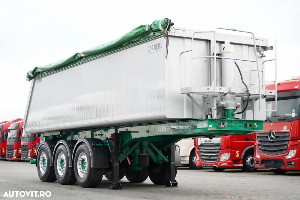 Carnehl BASCĂ CARNHEL 24 M3 / 5 200 KG !! / PUȚIN FOLOSIT / PUNCT RIDICAT / JANTE DIN ALIAJ - 1