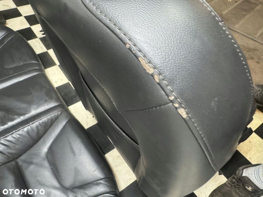 fotel lewy prawy fotele kanapa tył volvo s60 ii 2011-2018 skóra - 10