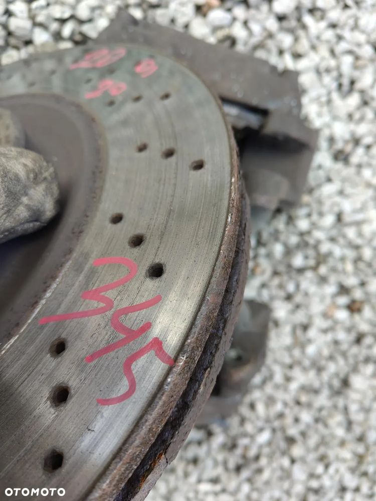 MERCEDES W203 W209 CLK Zaciski Swap AMG Zacisk Hamulcowy 345mm Przód Lewy Prawy Kpl - 8