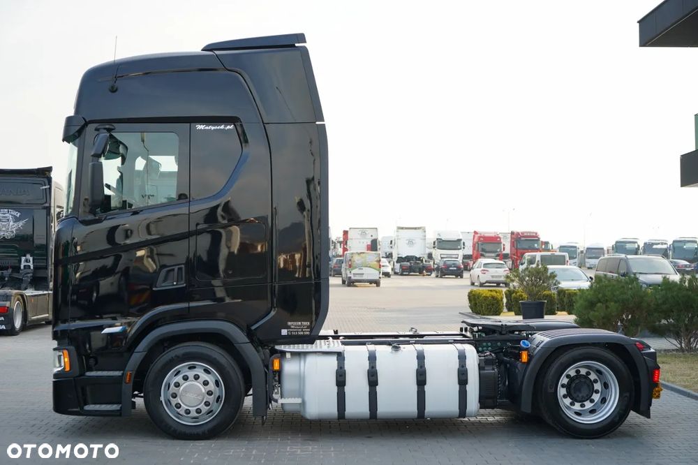 Scania S 500 / RETARDER / LOW DECK / MEGA / BAKI 1 400 L / KLIMA POSTOJOWA / PO ZŁOTYM KONTRAKCIE SERWISOWYM / - 7