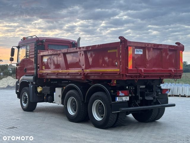 MAN TGA 26.430 Kipper Dautel Hydroburta 6x6 HDS stan idealny - 4