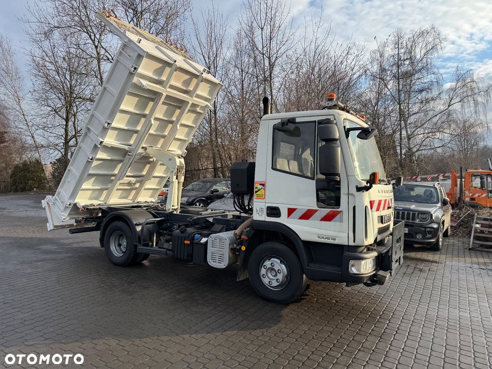 Iveco Tylko 80tys przebieg Euro5 Eurocargo Wywrotka 3 str SPECJALNY Solarka Piaskarka Czołownica - 4
