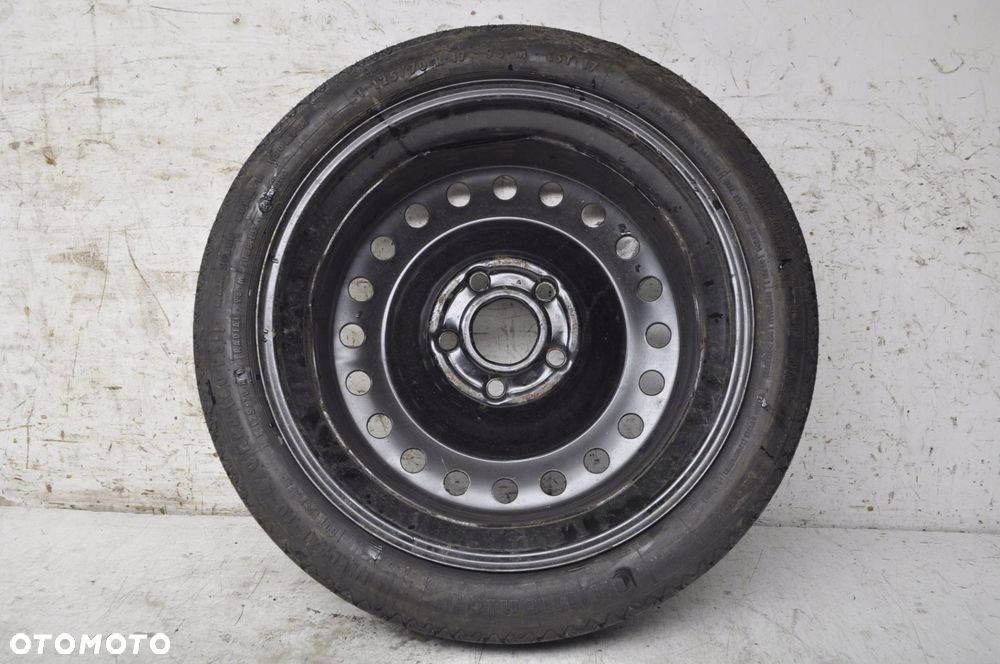 OPEL INSIGNIA CONTINENTAL  125/70/17 4J 17  ET41 5X120 KOŁO DOJAZDOWE ZAPAS - 8