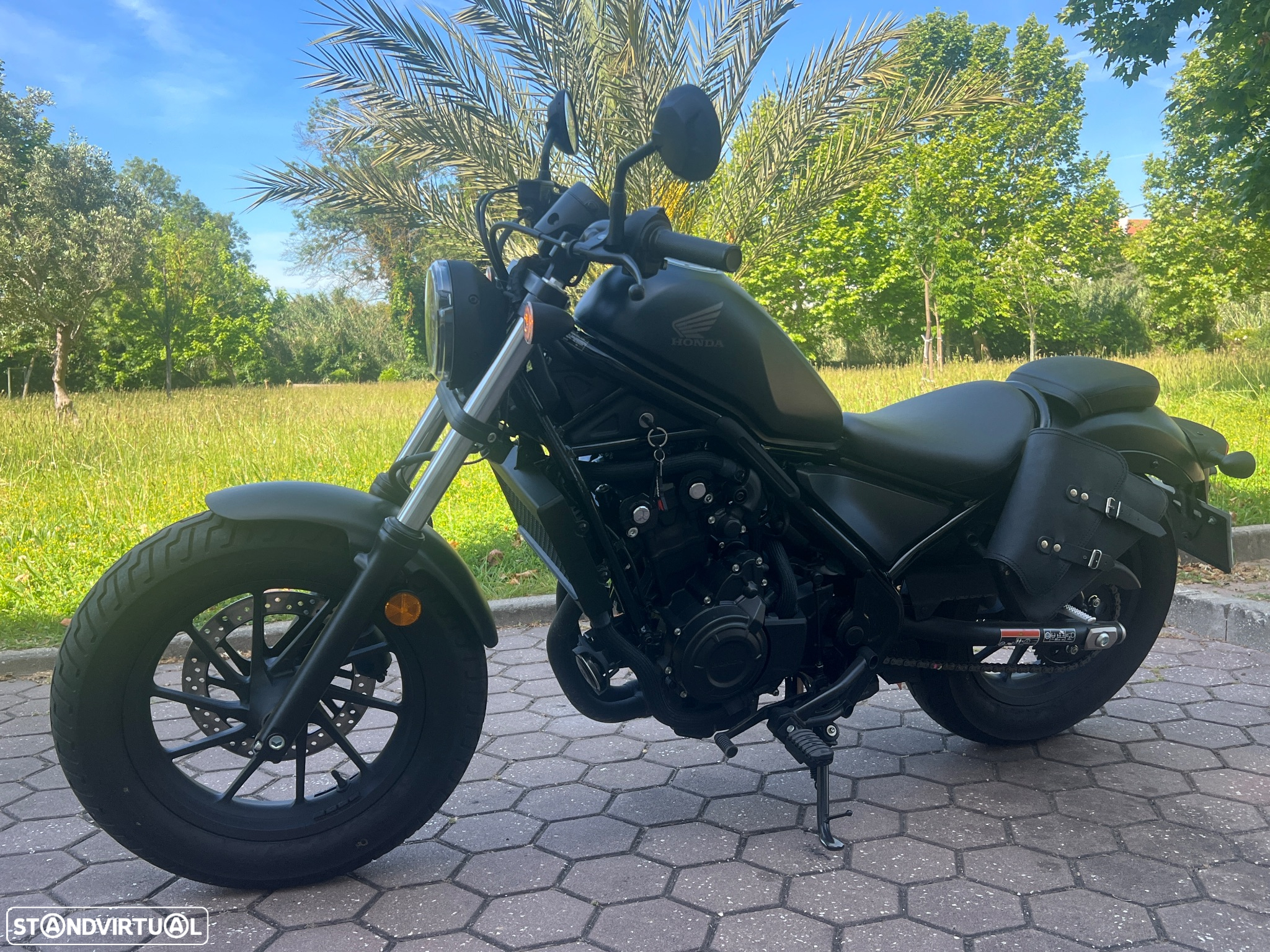 Honda CMX Rebel 500 Mate Gundower Black metallic - 24