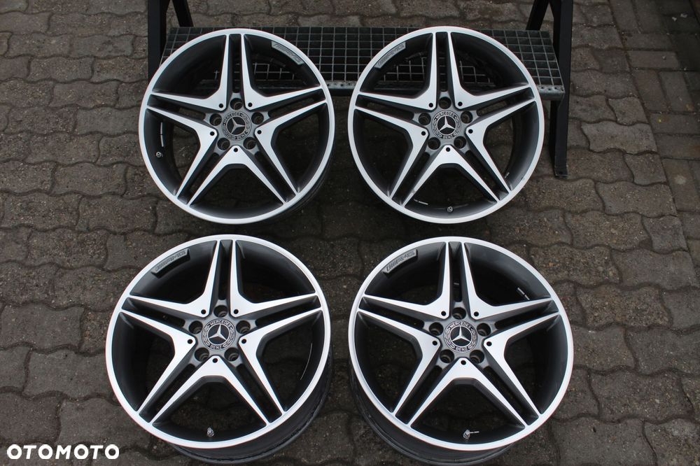oryg mercedes a-klasa w176 amg 18cali 5x112 et42,5 tpms - 2