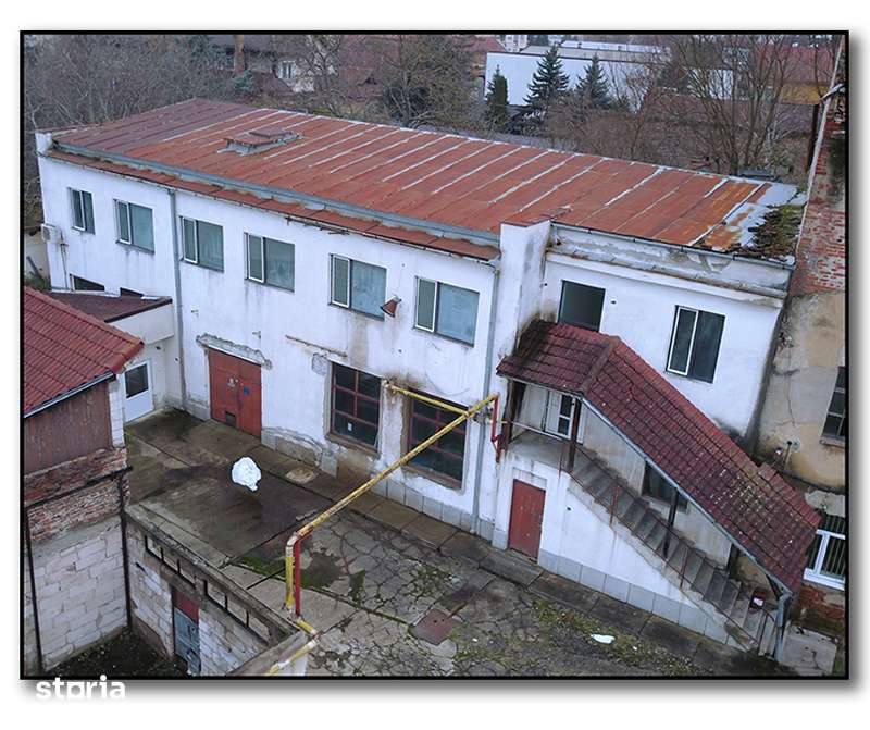 Imobil mixt, Parter Hala 303 m2, Etaj cu Birouri, Camere, Grup S. 303m - Imagine principală: 2/2