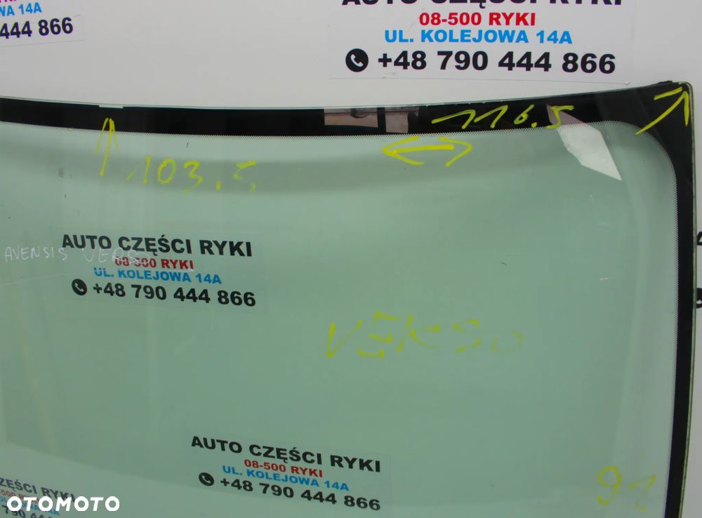 Toyota Avensis Verso Szyba Przednia Czołowa - 2