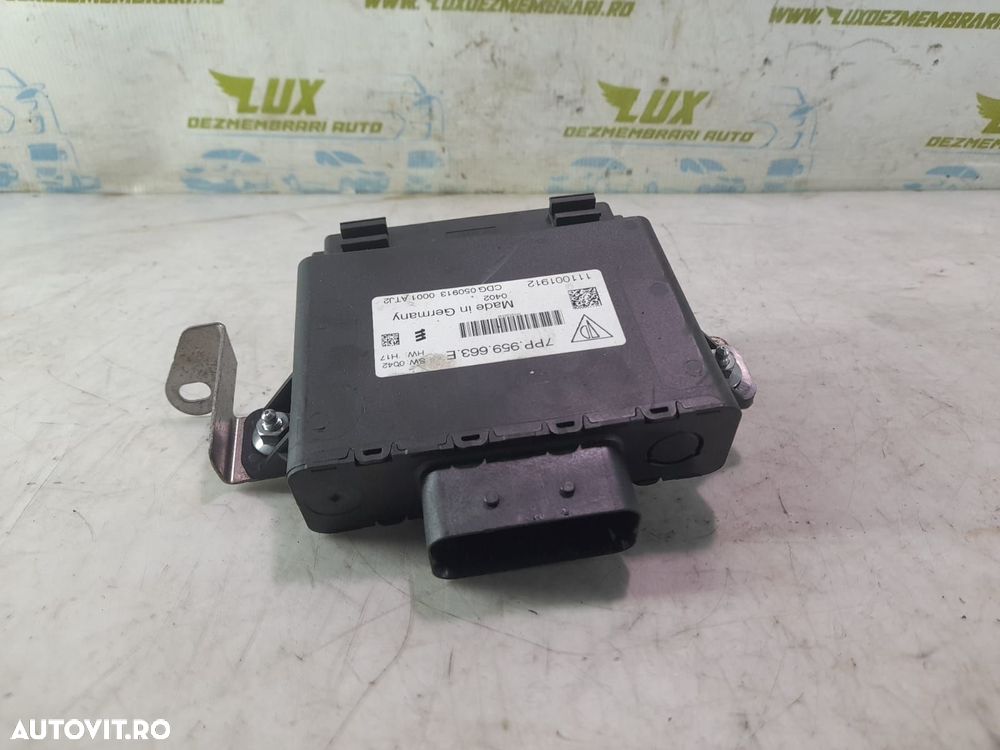 Modul start stop 7pp959663e Porsche Cayenne 958 [2010 - 2014] 3.0 d C - 1