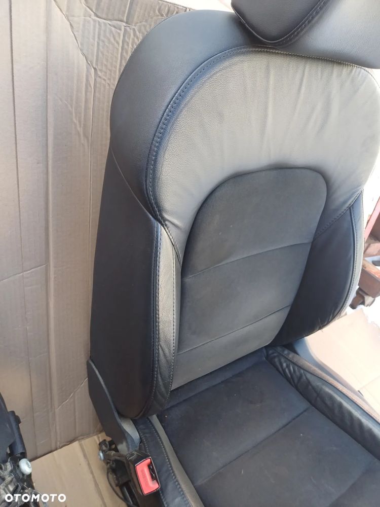 Fotele Skoda Superb 2 skóra alkantara grzane z pamieciami Kombi Europa - 21