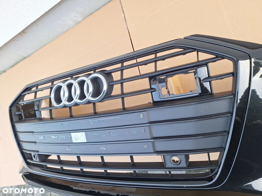 AUDI A6 C8 18-23 4K0 ZDERZAK PRZÓD PRZEDNI+GRILL NIGHT PAKET+KRATKA 4K0807437 4K0853651C WYSYŁKA 24H - 5