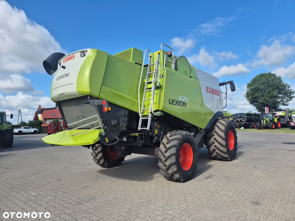 Claas Claas Lexion 670 z hederem Claas Vario 930 pierwszy właściciel - 3