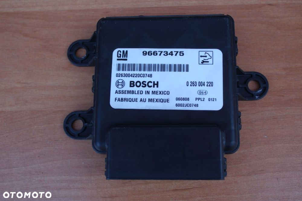 MODUŁ CZUJNIKÓW PARKOWANIA PRZÓD TYŁ OPEL ANTARA 96673475