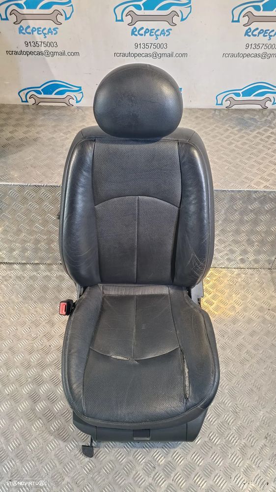 .BANCO BANCOS MERCEDES BENZ CLASS E W211 PELE AQUECIDO AIRBAG FRENTE FRONTAL TRASEIRO TRÁS - 19