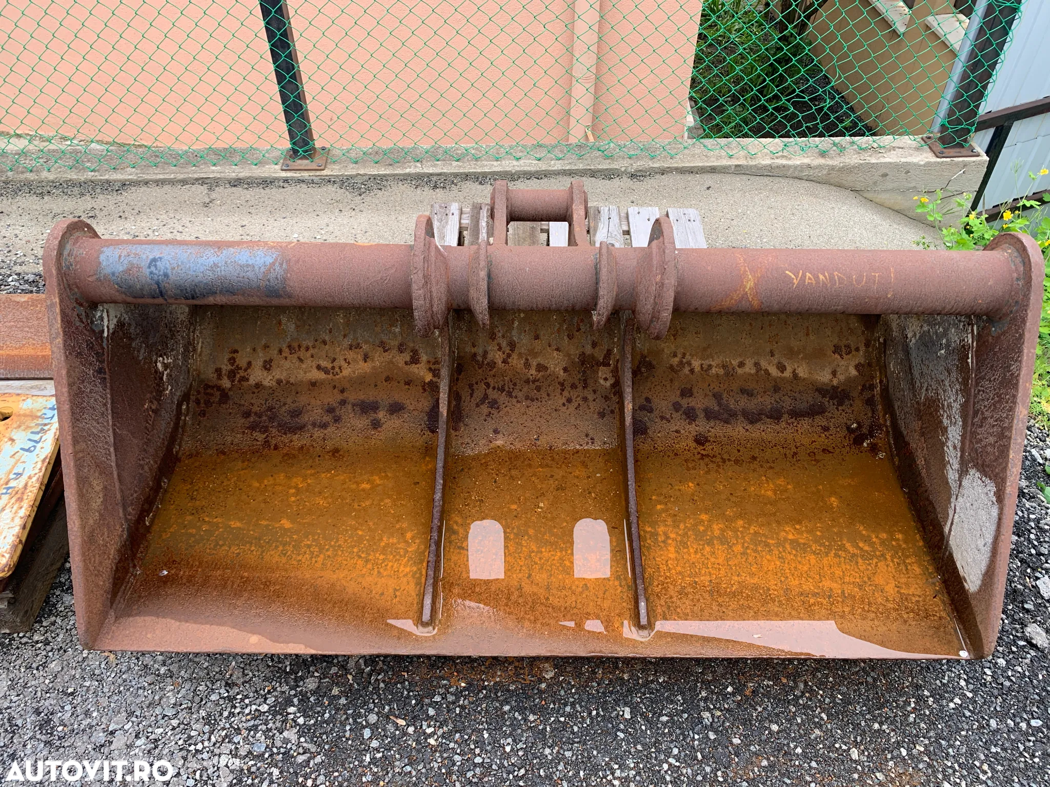 Cupa Taluz Sistem Retromatic Miniexcavator de 7.5 - 10 Tone, latime de 1500 mm - 3