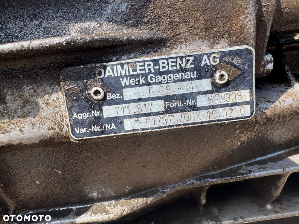Skrzynia biegów sprinter Volkswagen Lt35 90226114 g285 711.617 679308 017375 ddx w901 w902 w903 w904 - 5