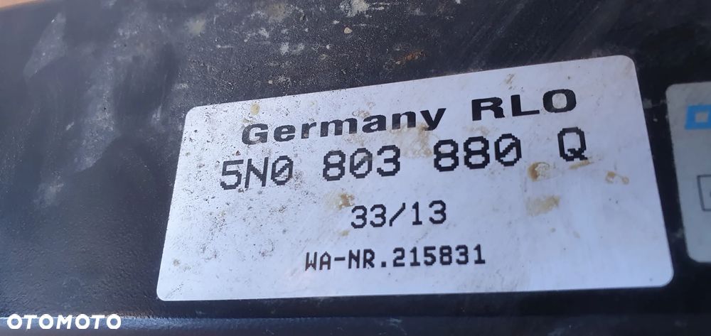 Hak holowniczy składany kula instalacja moduł VW Tiguan I Lift 5N0803880Q 1K0907383G - 11