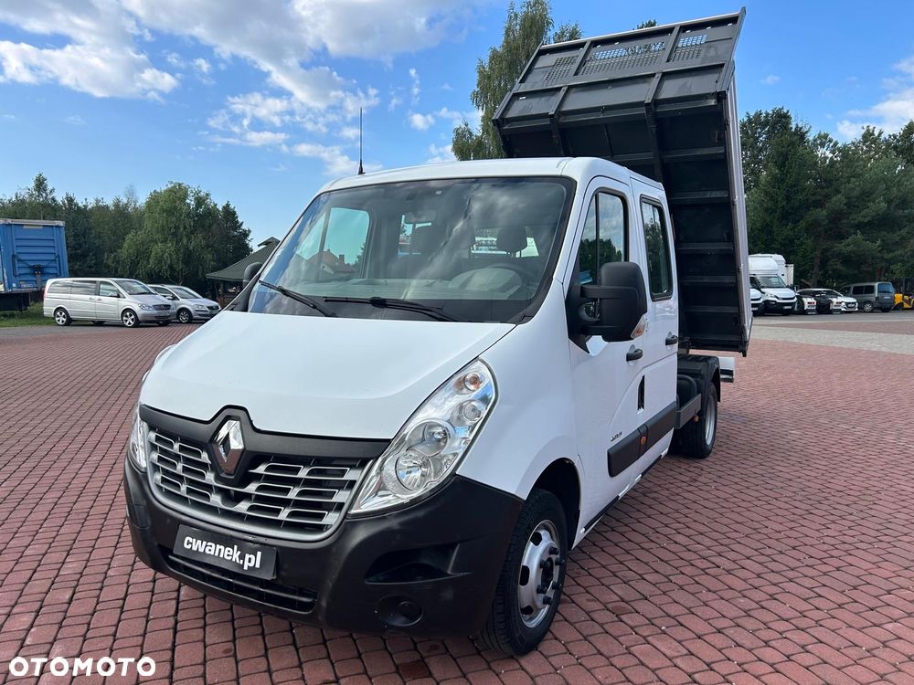 Renault MASTER III *DOKA* BRYGADOWKA 7-OS* WYWROT* 3,5T NA HAKU* SKRZYNKA* z FRANCJI - 1
