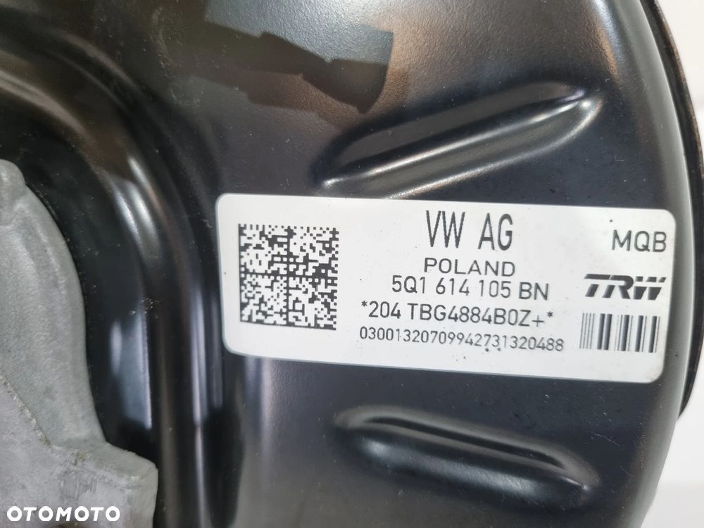 VW GOLF VII AUDI A3 8V LEON III OCTAVIA III SERWO POMPA HAMULCOWA 5Q1614105BN EUROPA - 2