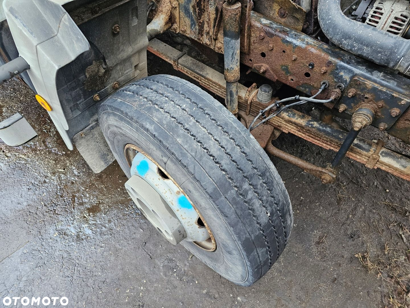 KOŁO FELGA OPONA ZAPAS IVECO EUROCARGO CONTINENTAL LSR1 225/75 R 17,5 R17.5 - 4