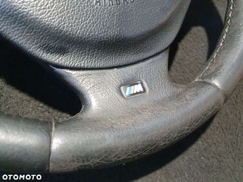 KIEROWNICA Z PODUSZKĄ BMW E39 M PAKIET SKÓRA MULTIFUNKCYJNA - 2