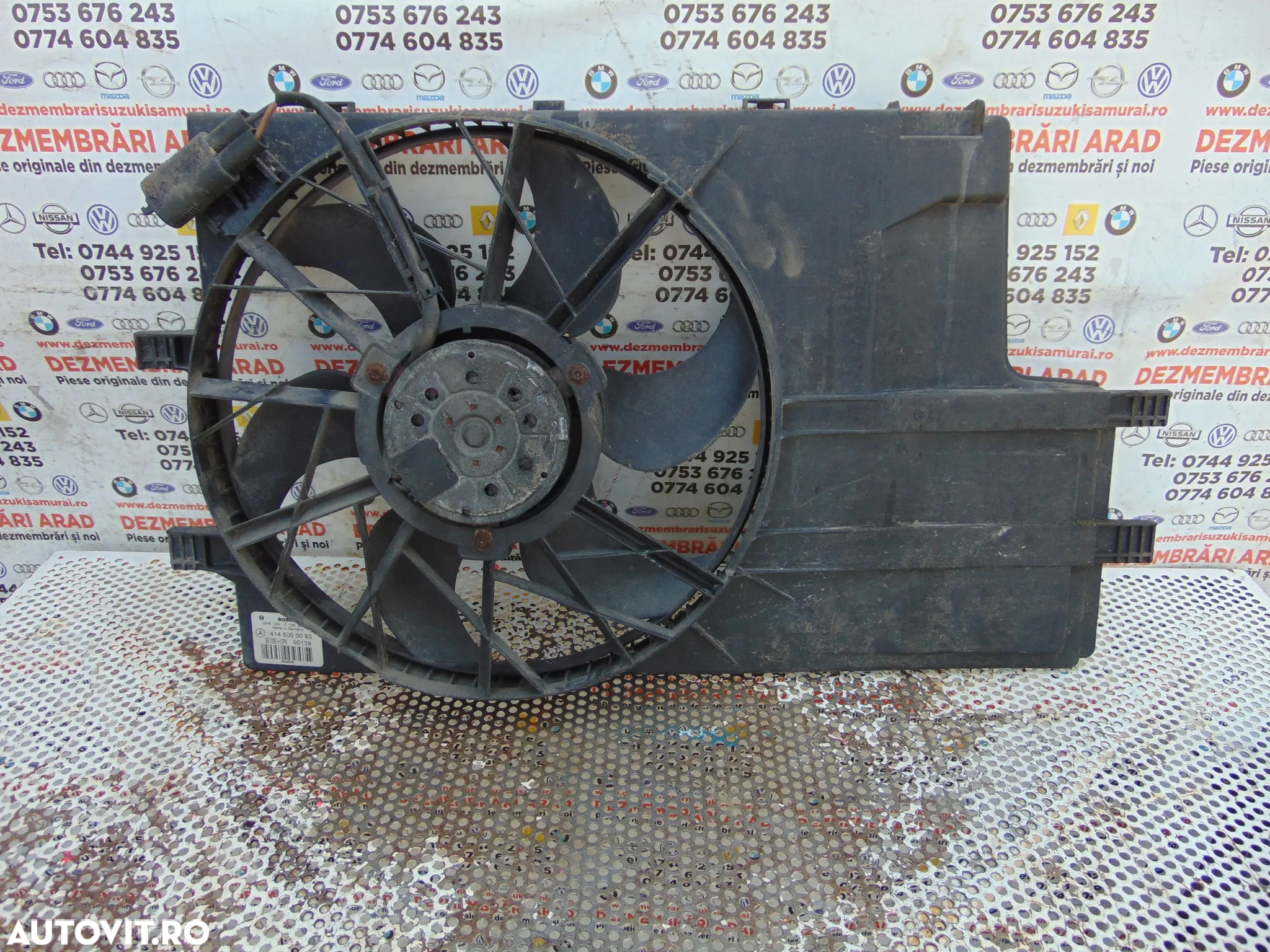 Ventilator racire Mercedes vaneo w414 1.7 cod a4145000093 - 2